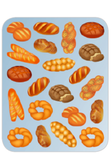 RANENU STICKERS: BRACHOS HAMOTZI - 1" - 6 SHEETS