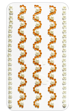 RANENU STICKER BORDER: PEARLS AND WAVE