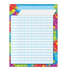 INCENTIVE CHART: STARS 'N SWIRLS 17"X22"