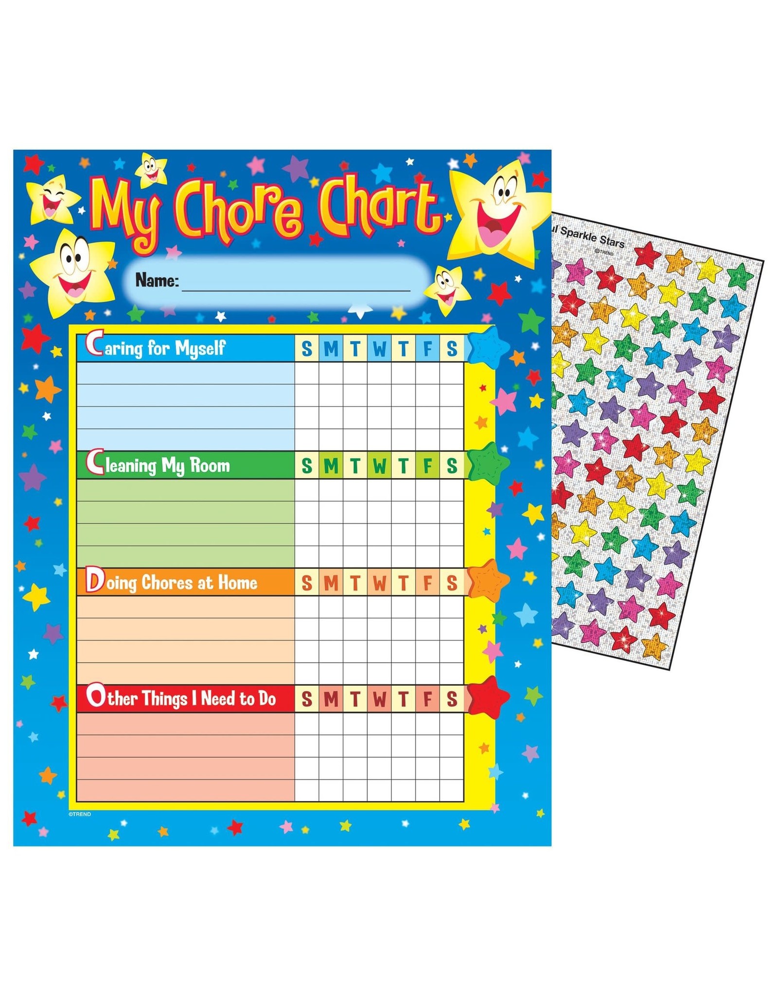 CHORE CHART: STARS #731064