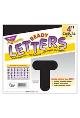 READY LETTERS: 4" BLACK