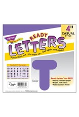 READY LETTERS: 4" PURPLE