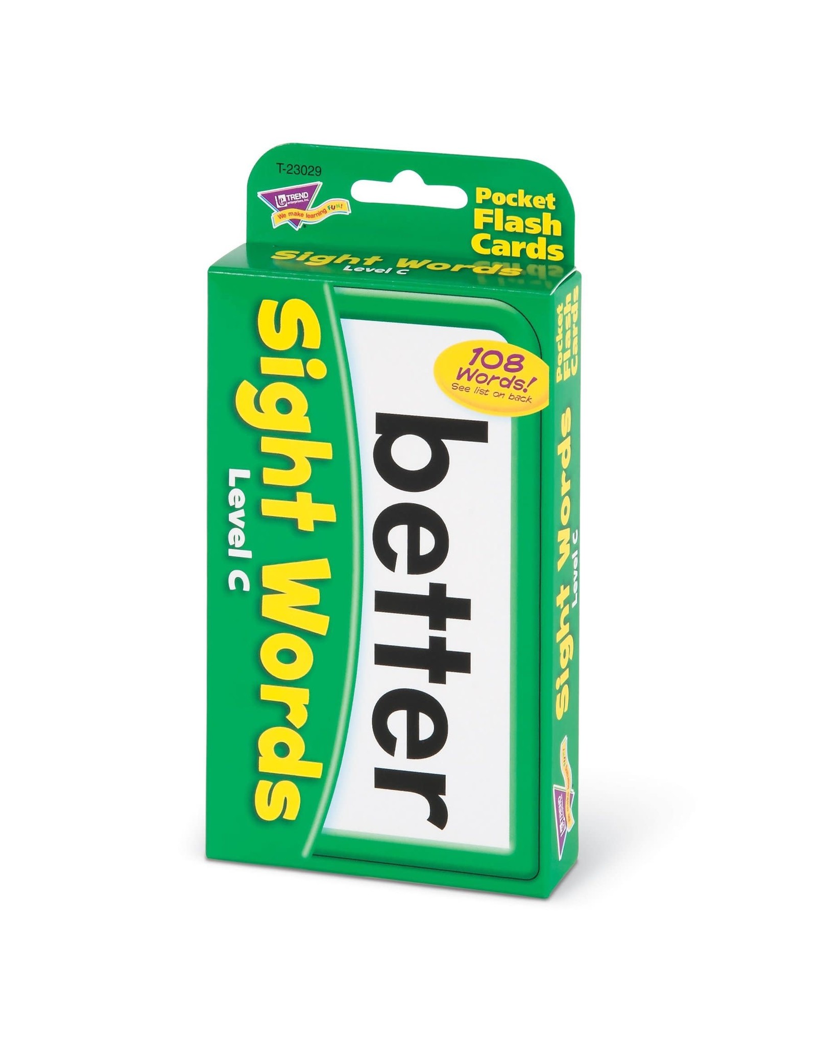 FLASH CARD: SIGHT WORD LEVEL C - 56 CARDS