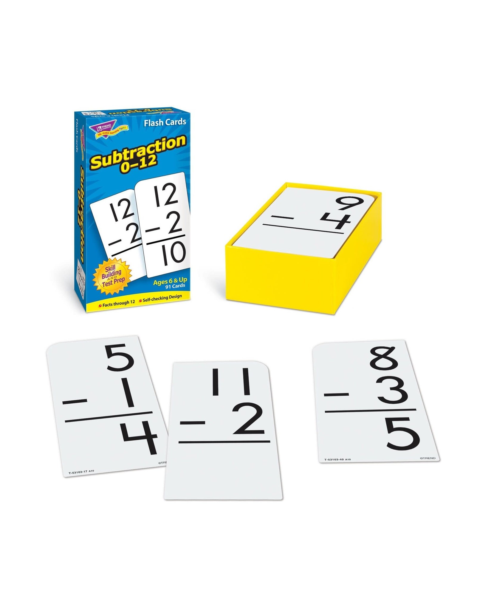 FLASH CARDS:SUBTRACTION 0-12