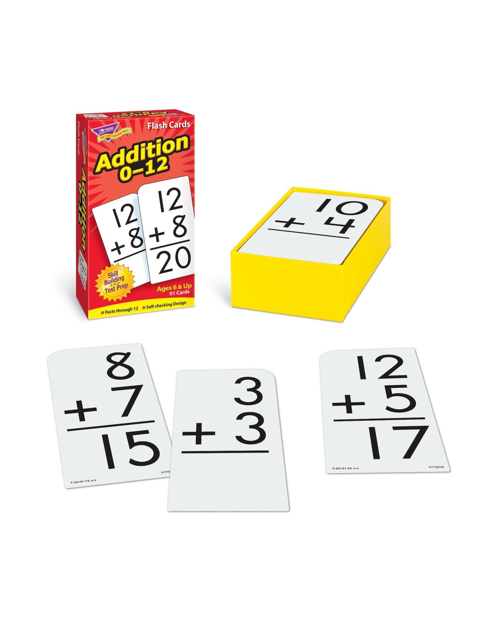 FLASH CARDS: ADDITION 0-12 - 91 CARDS