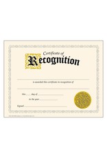 CERTIFICATE OF RECOGNITION 30 PC