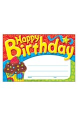 AWARD CERTIFICATE: HAPPY BIRTHDAY 36 PACK