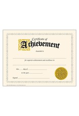 CERTIFICATE OF ACHIEVEMENT 30 PC