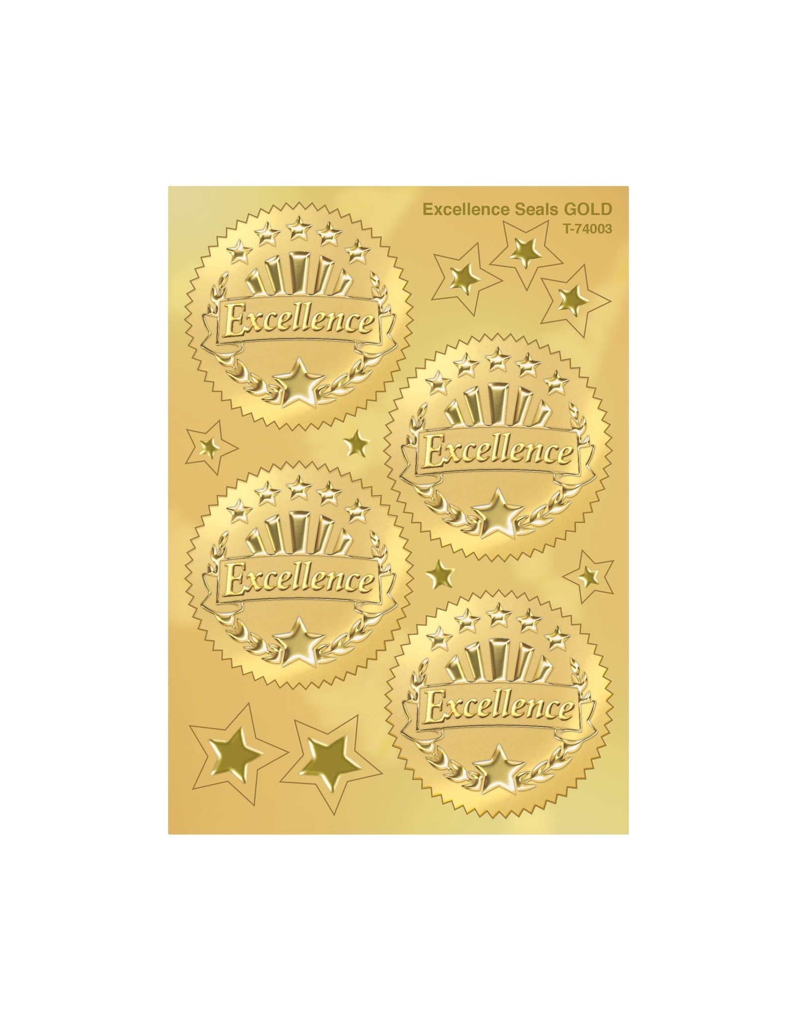 AWARD SEALS: EXCELLENCE, 2" 32 PACK