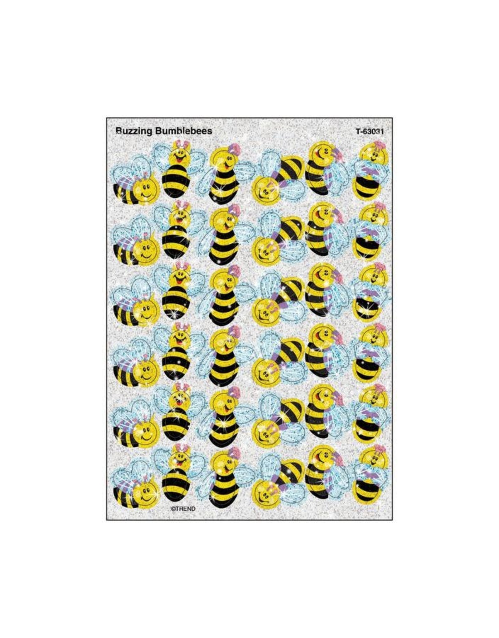 SPARKLE STICKERS: BUZZING BUMBLE BEES 2 SHEETS