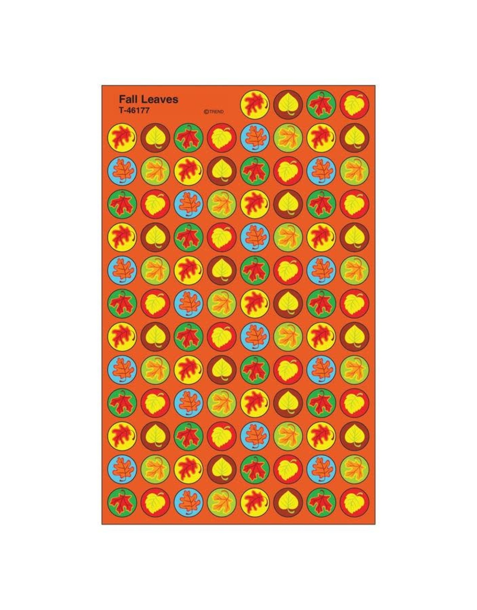 STICKERS: FALL LEAVES 8 SHEETS
