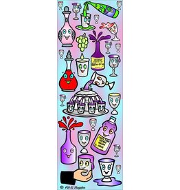 incento magic STICKERS: HAGAFEN - WINE - 6 SHEETS
