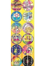 incento magic STICKERS: HAPPY BIRTHDAY ROUND - 6 SHEETS