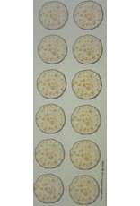 incento magic STICKERS: SHMURA MATZAH 1¼"  -  25 SHEETS