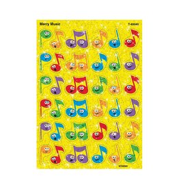 SPARKLE STICKERS: MERRY MUSIC  2 SHEETS