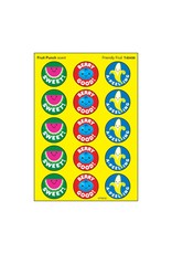SCENTED STICKER: FRIENDLY FRUIT - FRUIT PUNCH - 4 SHEETS