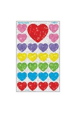 SPARKLE STICKERS:  HEARTS 4 SHEETS