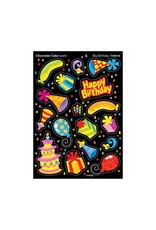 SCENTED STICKER: BIG BIRTHDAY 4 SHEETS - CHOCOLATE CAKE