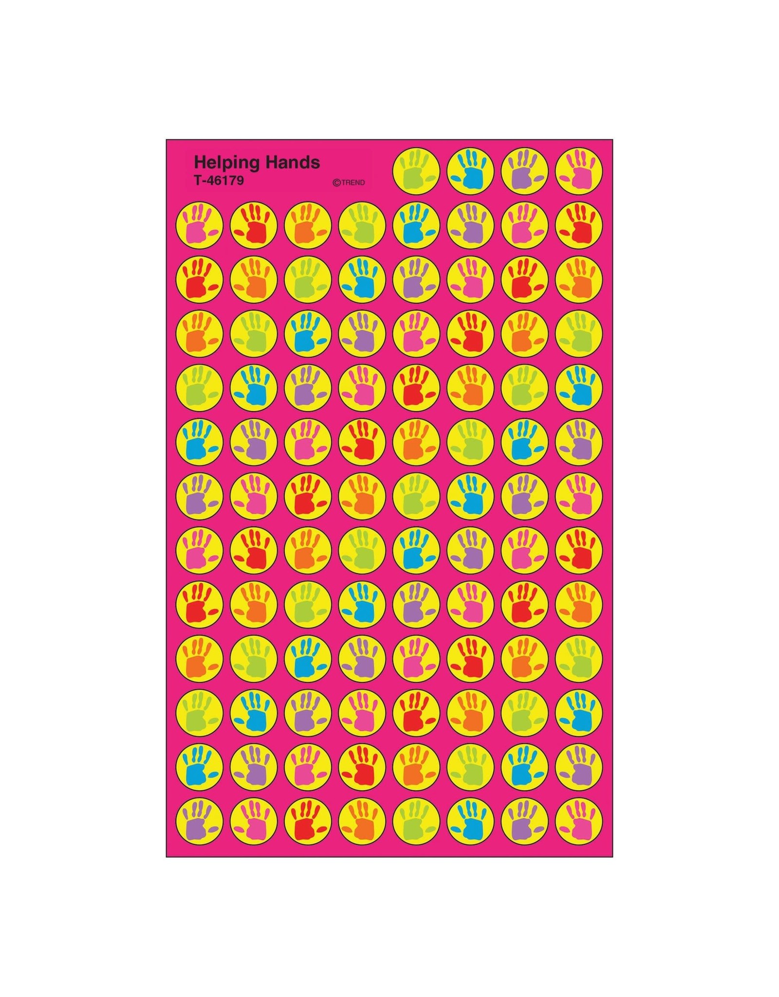 STICKERS: HELPING HANDS 8 SHEETS