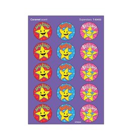 SCENTED STICKER: SUPERSTARS - CARAMEL - 4 SHEETS