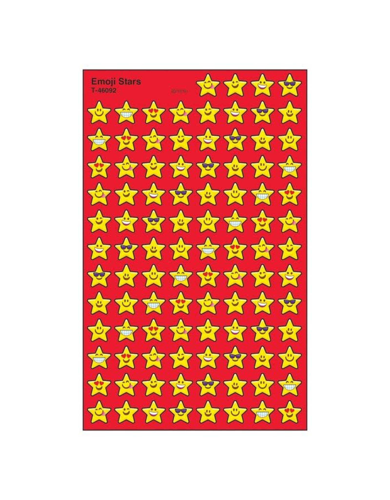 STICKER: EMOJI STARS 8 SHEETS