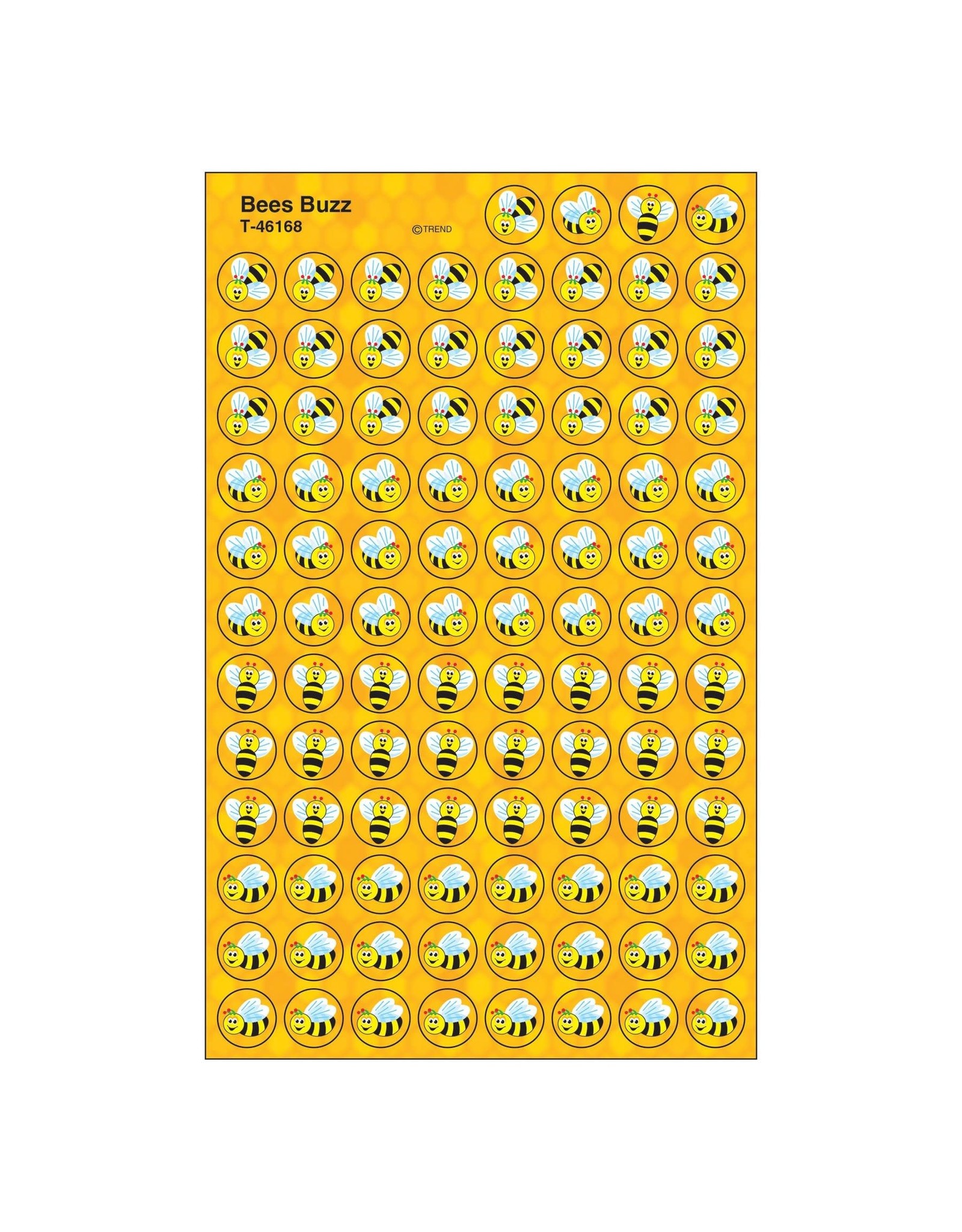STICKERS:  BEE BUZZ 8 SHEETS