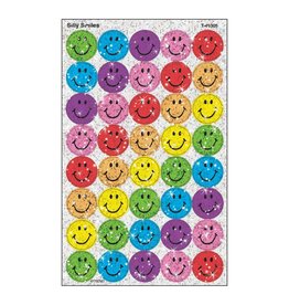 SPARKLE STICKERS: SILLY SMILES 4 SHEETS