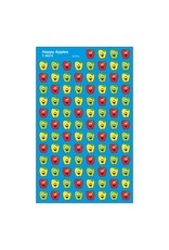 STICKER -  HAPPY APPLES 8 SHEETS
