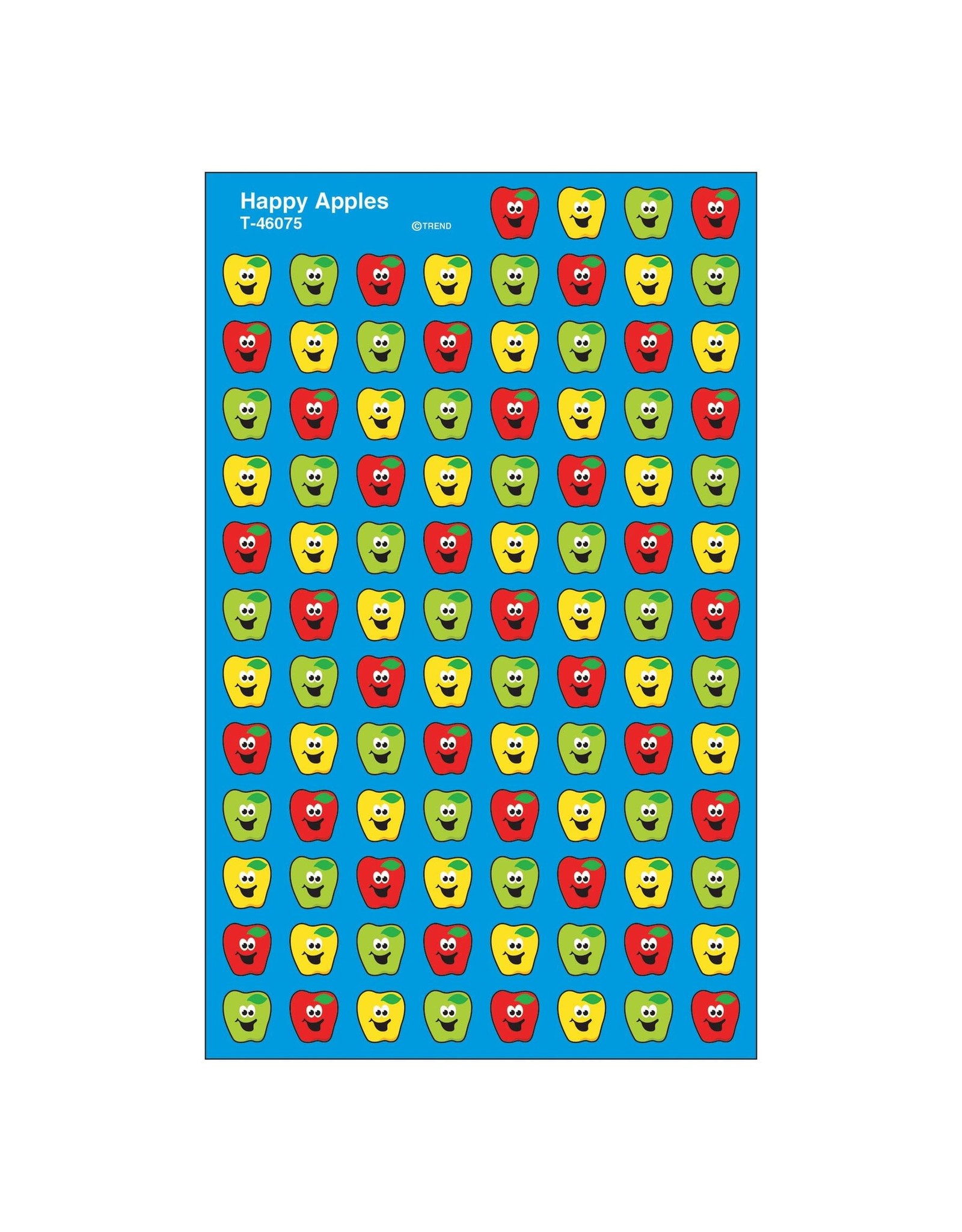 STICKER -  HAPPY APPLES 8 SHEETS