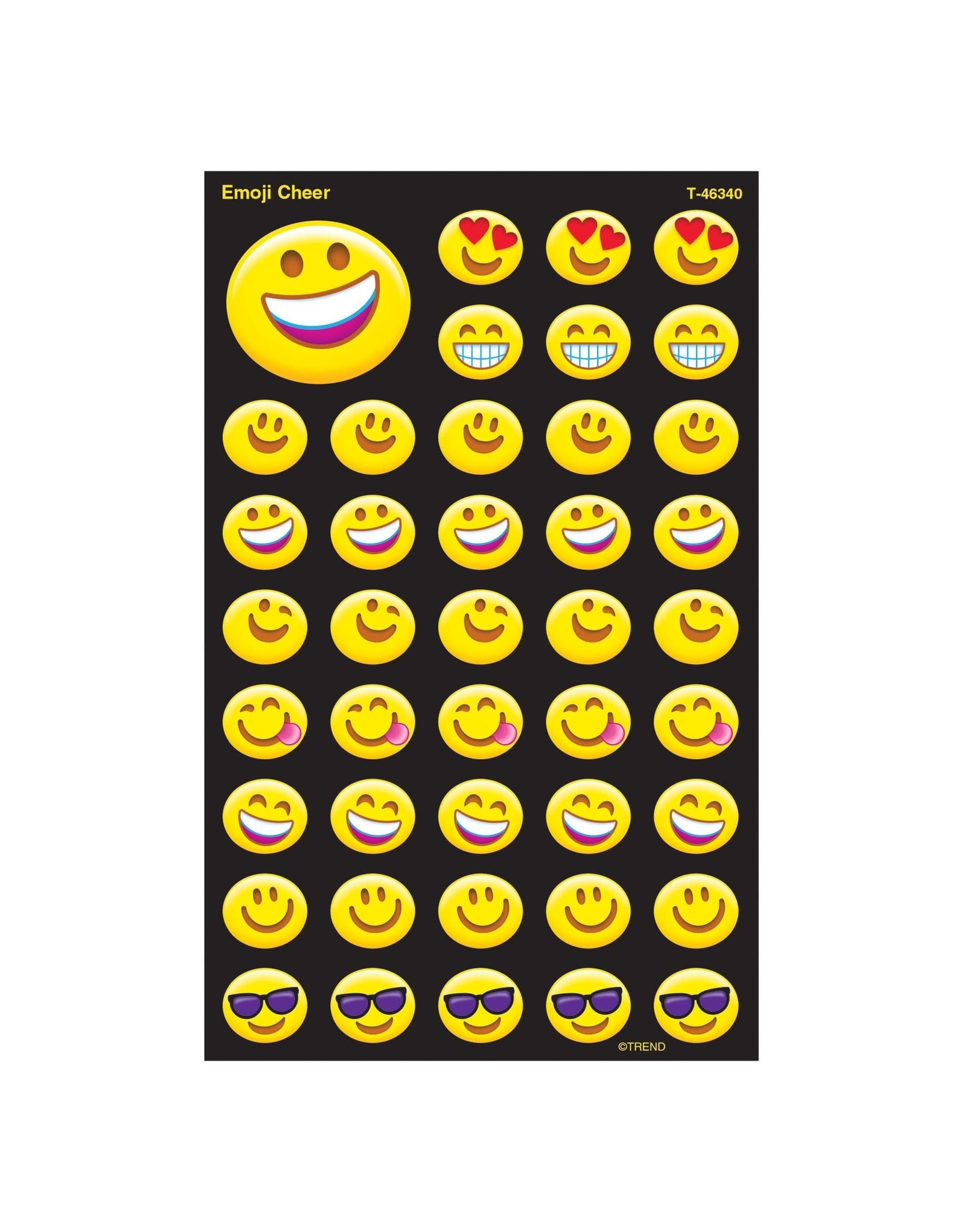 STICKERS: EMOJI CHEER  - 8 SHEETS