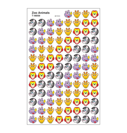STICKERS: ZOO ANIMAL - 8 SHEETS