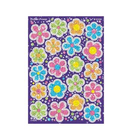 SPARKLE STICKER: FLOWER POWER 40 STICKERS