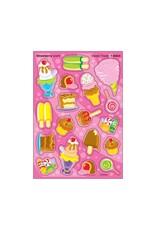 SCENTED STICKER: SWEET TREATS -  STRAWBERRY - 4 SHEETS
