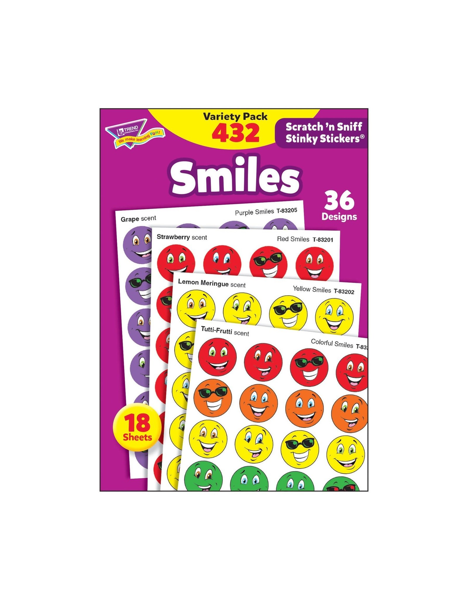 STICKERS SCRATCH N' SNIFF - VARIETY PACK