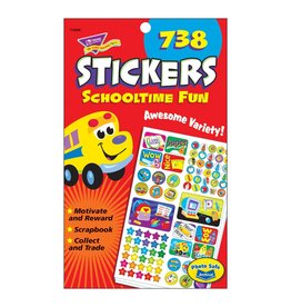STICKERS ASSORTED: SCHOOLTIME FUN