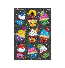 SPARKLE STICKERS CUPCAKE CUTIES 2 SHEETS