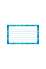 TERRIFIC INDEX CARDS: BLUE LINE 3"X5" 75 PC