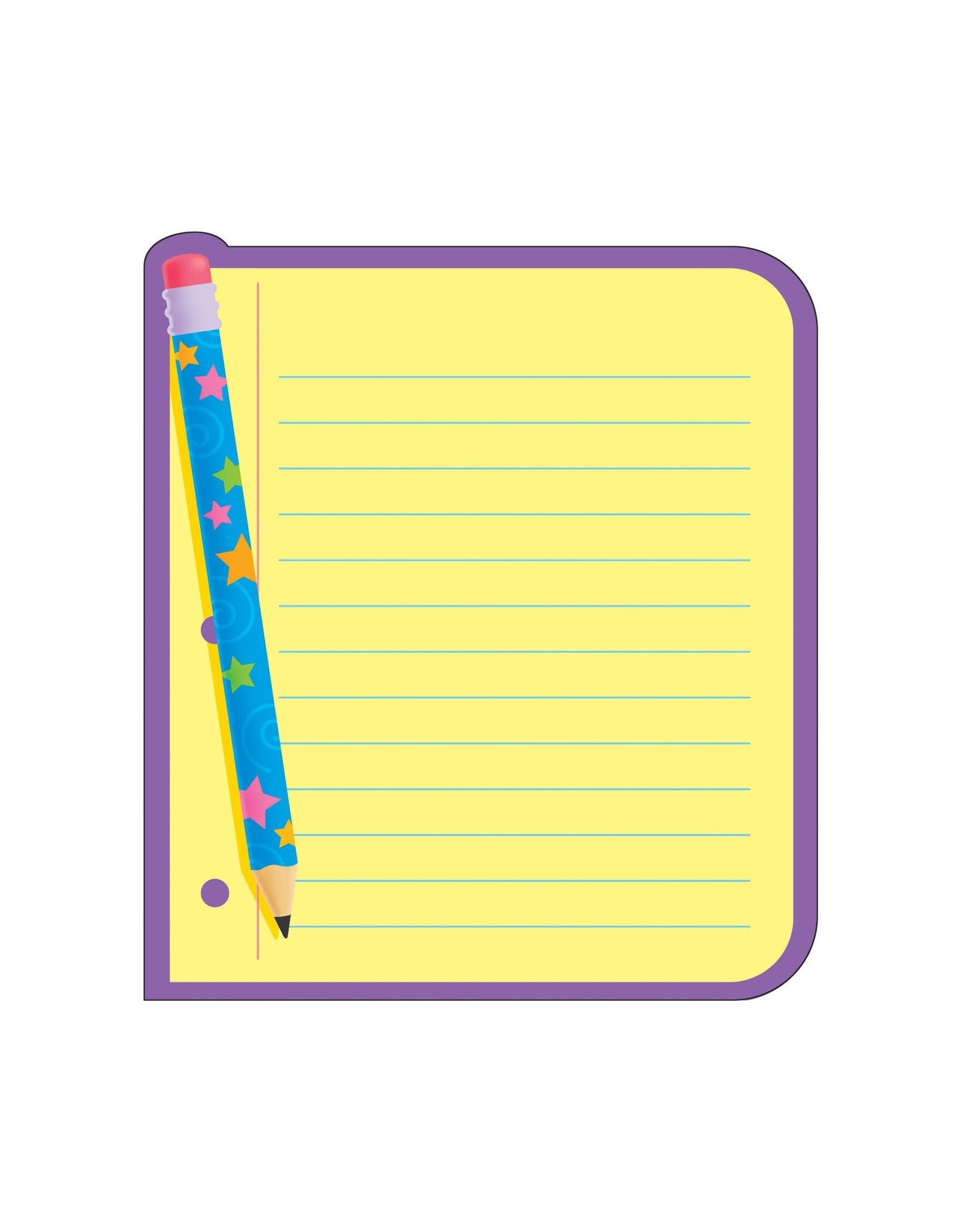 Trend Enterprises NOTE PAD: NOTE PAPER 5"X5" - 50 SHEETS