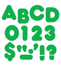 READY LETTERS: GREEN 4"