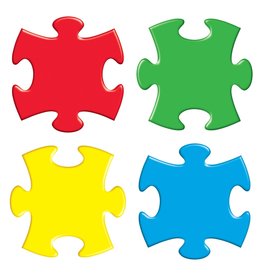 CUT-OUTS: PUZZLE PIECES 5.5"x6" - 36 PACK