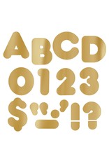 READY LETTERS: 4" METALLIC GOLD