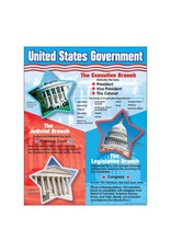 LEARNING CHART - U.S. GOVERNMENT 17"X22"