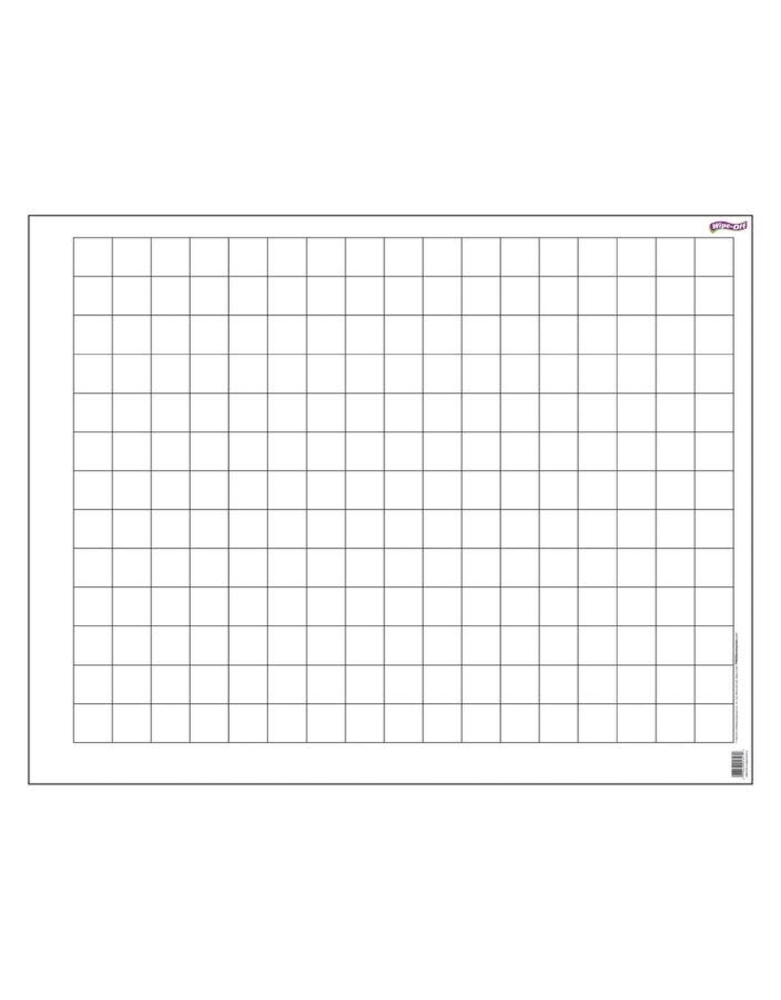 WIPE OFF CHART: GRAPHING GRID 22"X28"