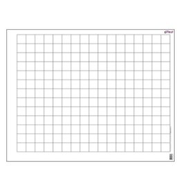 WIPE OFF CHART: GRAPHING GRID 22"X28"