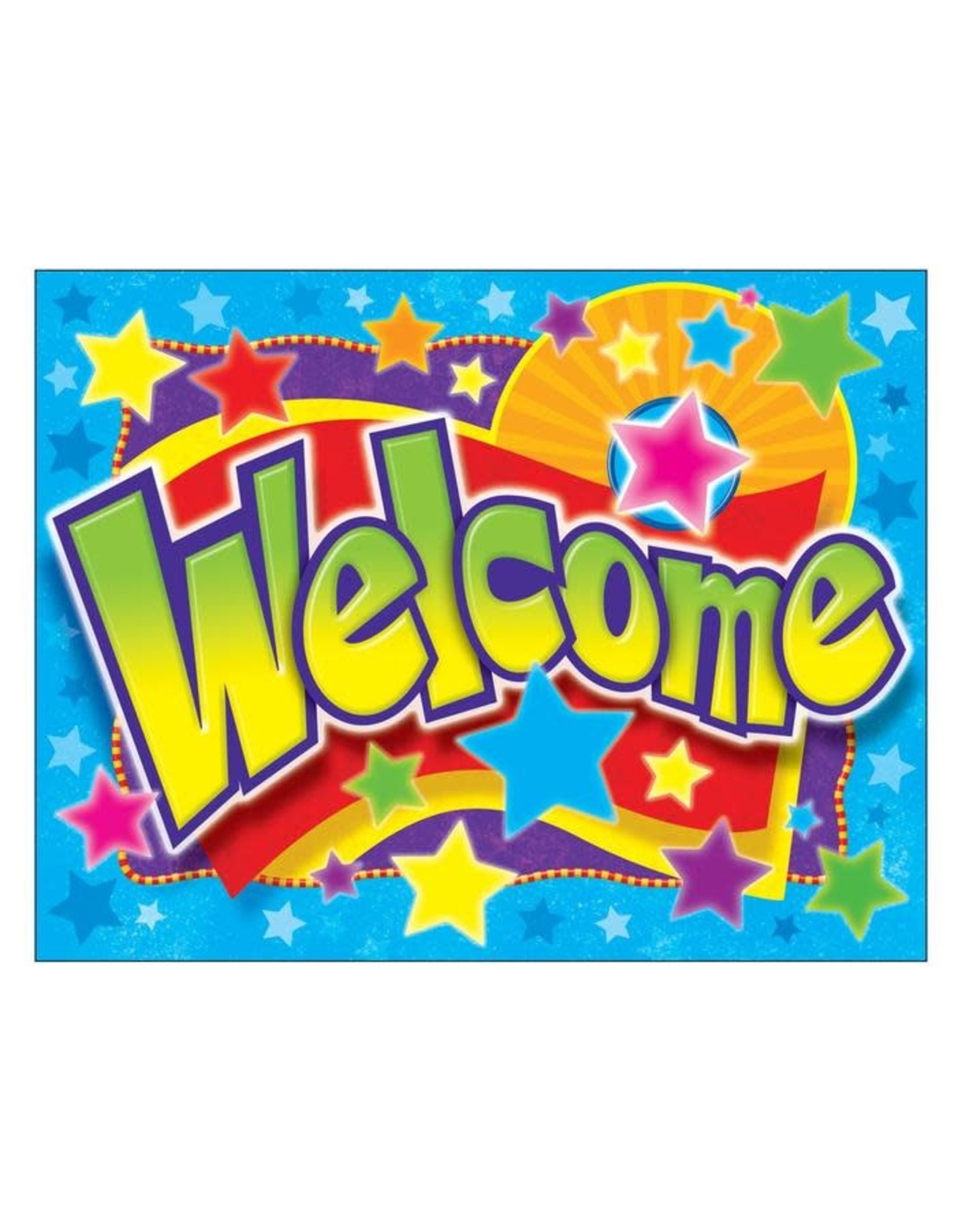 CHART WELCOME STARS 17"X22"