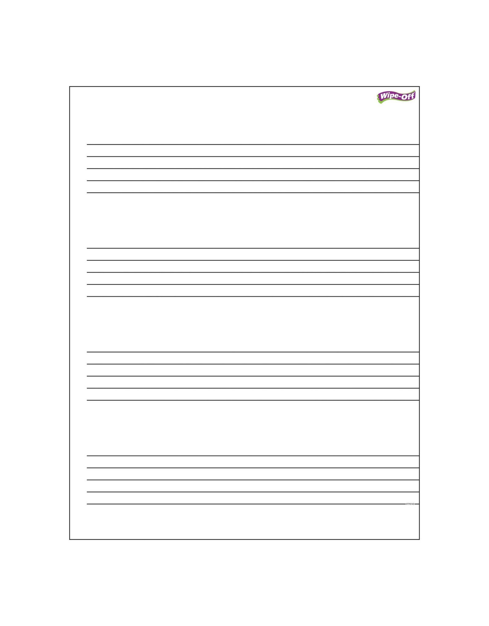 CHARTLET: WIPE AWAY MUSIC STAFF