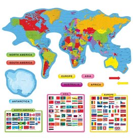 BULLETIN BOARD SET CONTINENTS & COUNTRIES