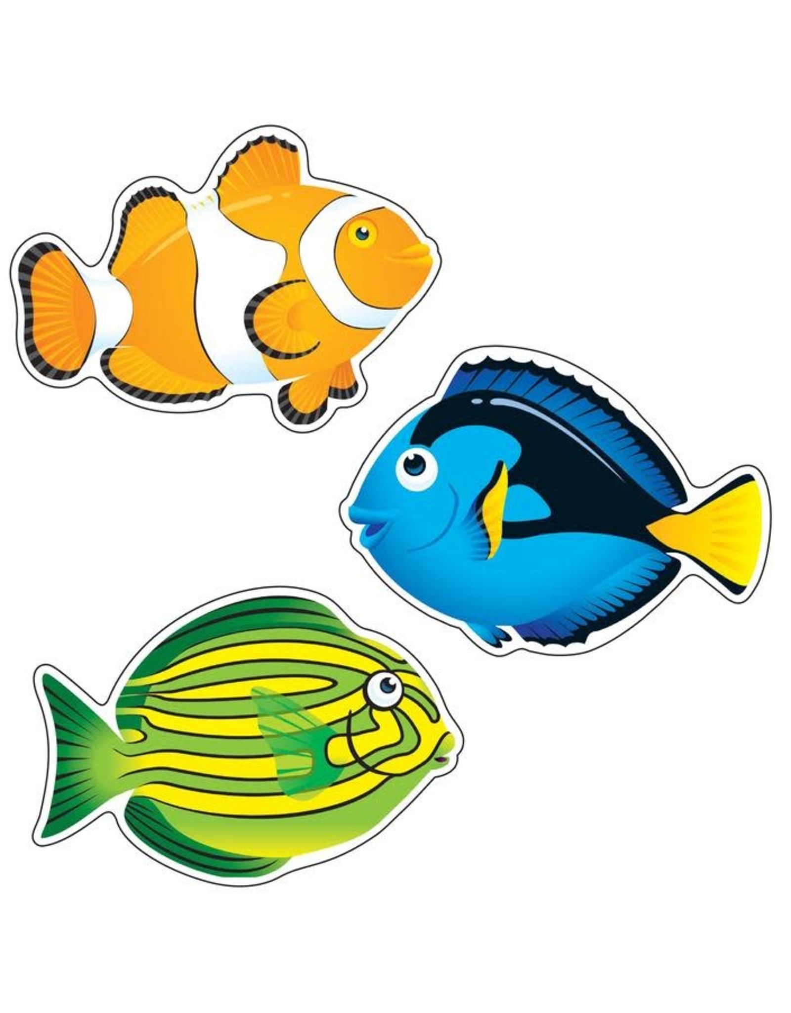 Trend Enterprises CLASSIC ACCENTS: FISH FRIENDS VARIETY 36 PC