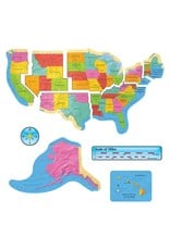 Trend Enterprises BULLETIN BOARD SET UNITED STATES MAP