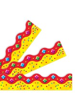 SCALLOPED  BORDERS JAZZY GEMS - 2 1/4"x39'
